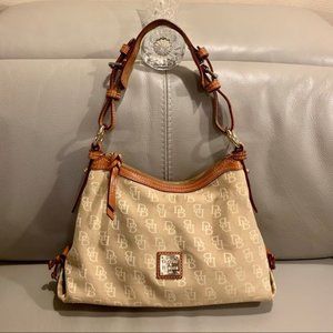 Dooney & Bourke Vintage Signature Hobo Purse